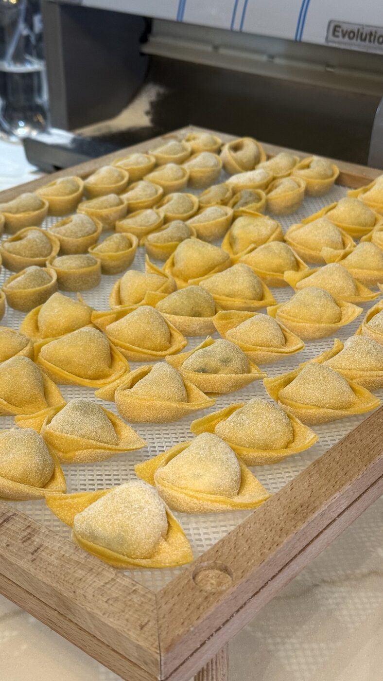 Pasta fresca artesanal elaborada por La Pacha