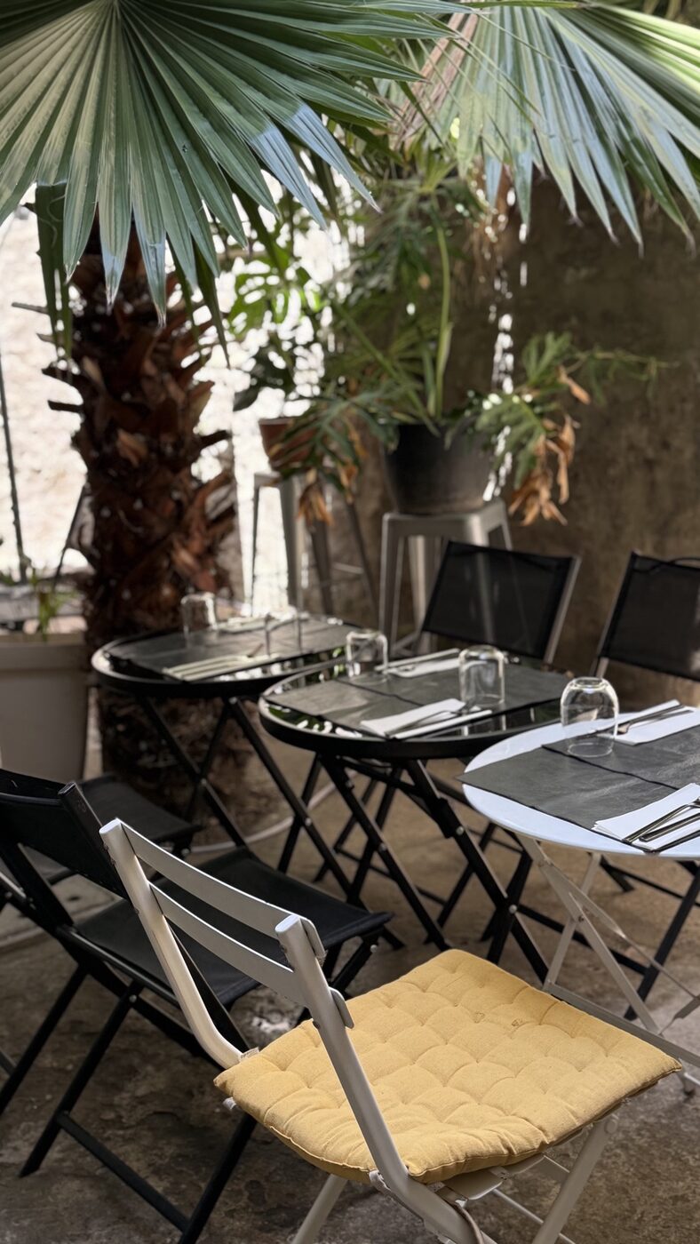 Patio del restaurante La Pacha en Pérez Castellano 1411